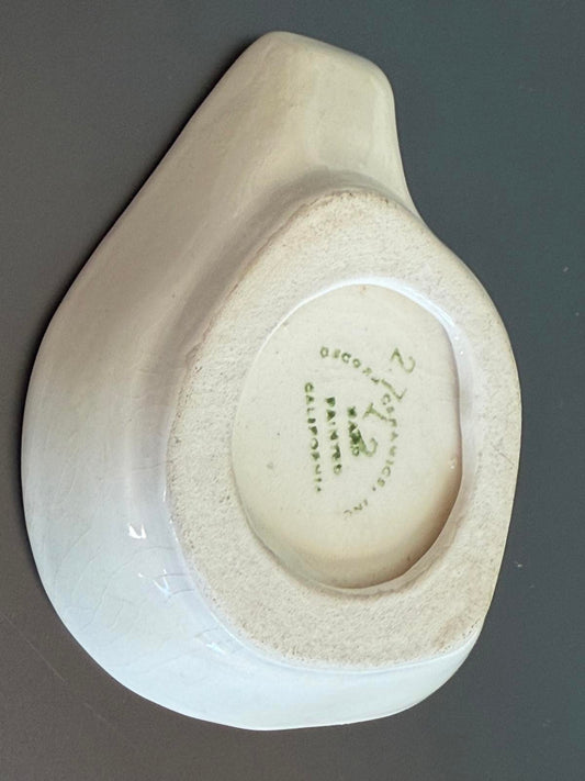 Decora Ceramics California Nuts Dish Dancing Anthropomorphic Bowl MCM