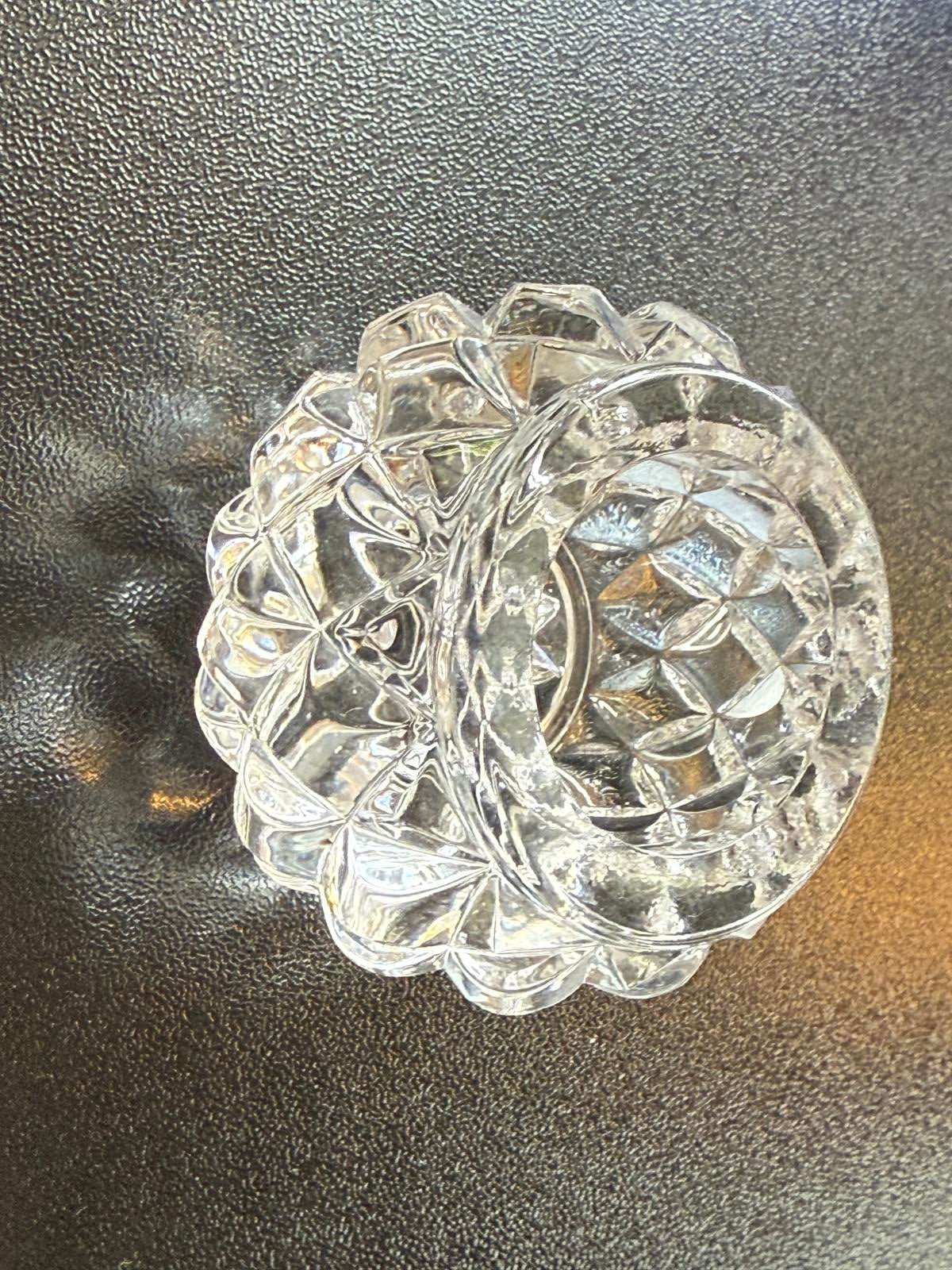 Salt Cellars (set of 5) Antique Pressed Glass 1900's