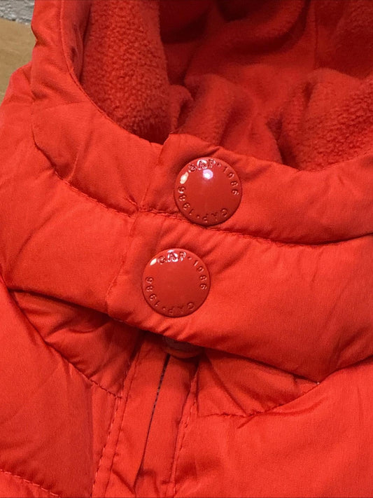 Baby Gap Red Snow Jacket 12-18 Months Coldcontrol Max Water Resistant Heavy Coat