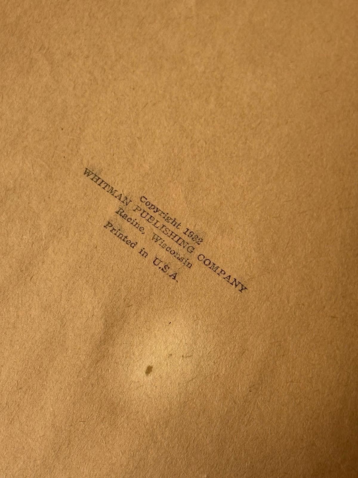 The Complete Mother Goose 1932 Antique Children's Book Whitman Publishing Co