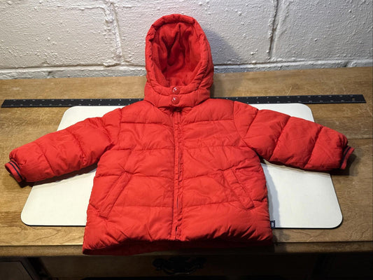 Baby Gap Red Snow Jacket 12-18 Months Coldcontrol Max Water Resistant Heavy Coat