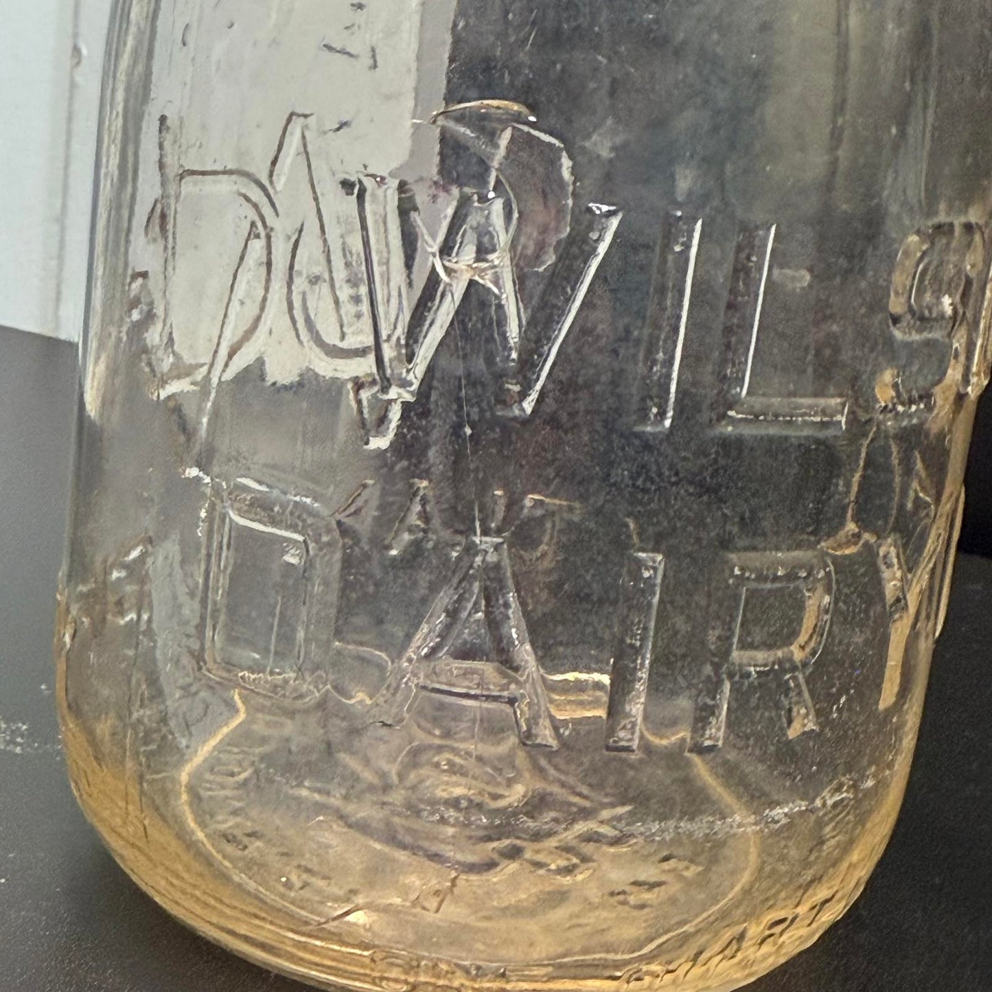 Vintage Wilson Dairy Company Milk Bottle Atlantic City NJ One Pint